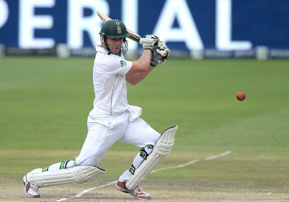 AB de Villiers in whites for South Africa